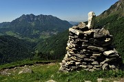 20 All'Omo (1600 m) con vista in Alben